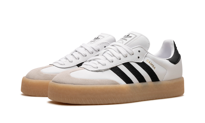 ADIDAS SAMBAE WHITE BLACK GUM WOMENS