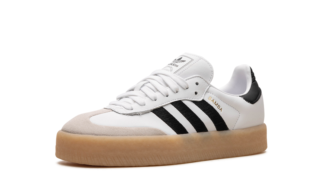 ADIDAS SAMBAE WHITE BLACK GUM WOMENS