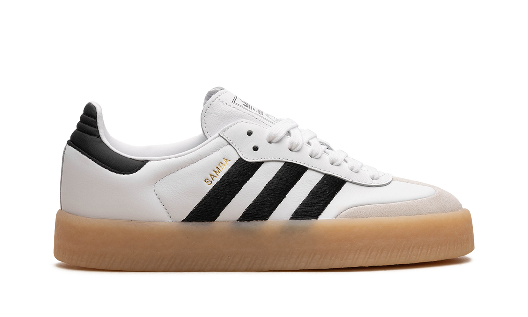 ADIDAS SAMBAE WHITE BLACK GUM WOMENS
