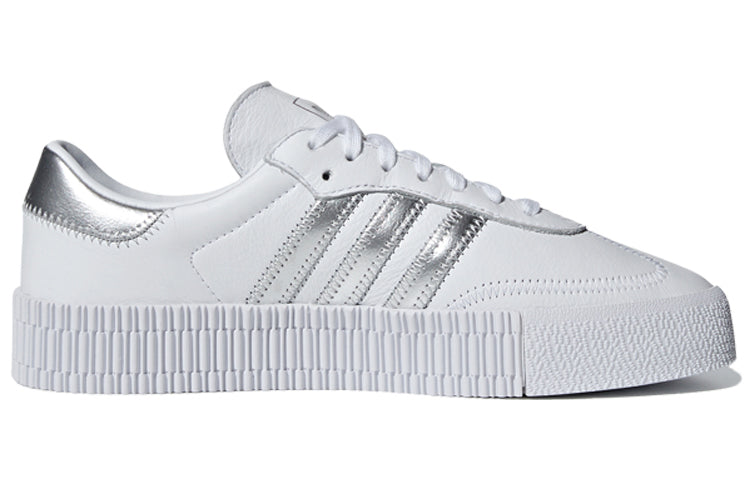 ADIDAS SAMBAROSE CLOUD WHITE SILVER WOMENS