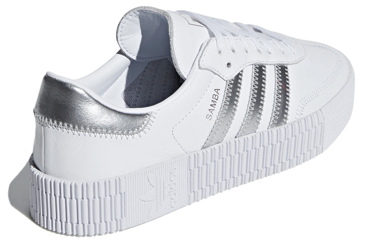 ADIDAS SAMBAROSE CLOUD WHITE SILVER WOMENS