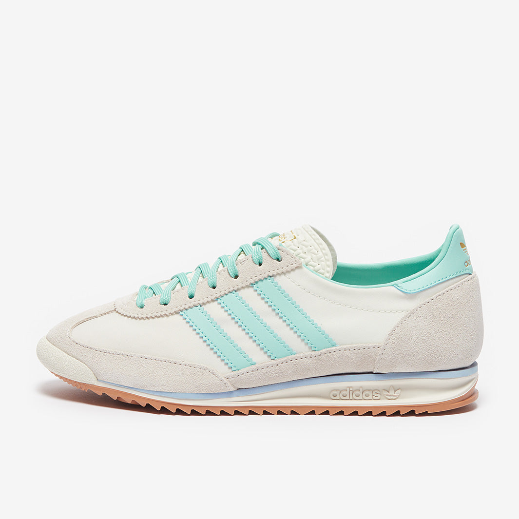 ADIDAS SL 72 OG OFF WHITE SEMI FLASH AQUA GLOW BLUE WOMENS