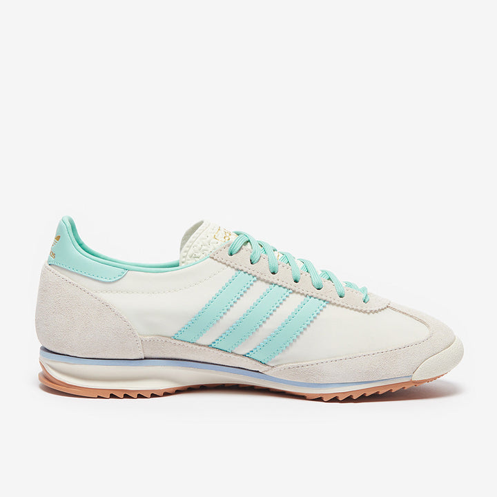 ADIDAS SL 72 OG OFF WHITE SEMI FLASH AQUA GLOW BLUE WOMENS