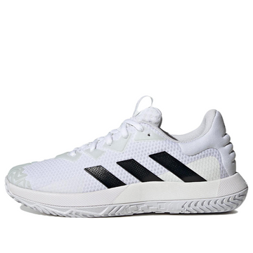 ADIDAS SOLEMATCH CONTROL CLOUD WHITE CORE BLACK MATTE SILVER — Stock