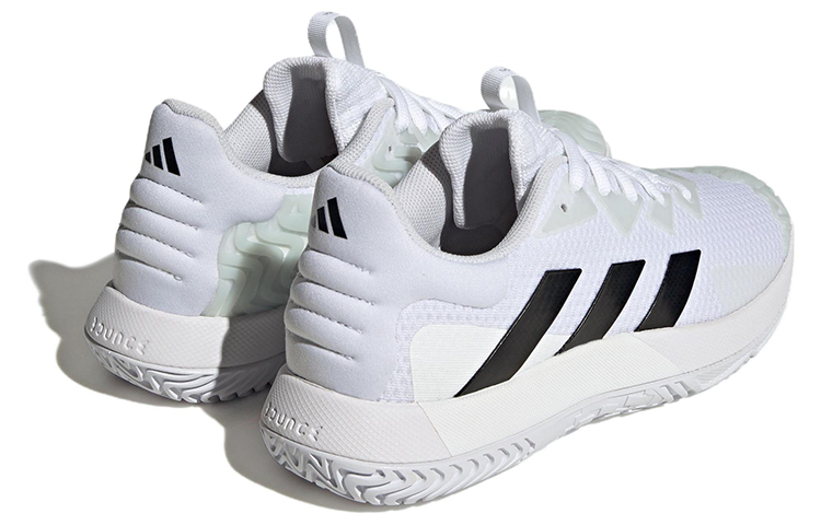 ADIDAS SOLEMATCH CONTROL CLOUD WHITE CORE BLACK MATTE SILVER