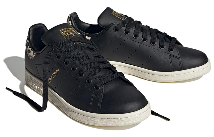 ADIDAS STAN SMITH CORE BLACK OFF WHITE WONDER WHITE WOMENS