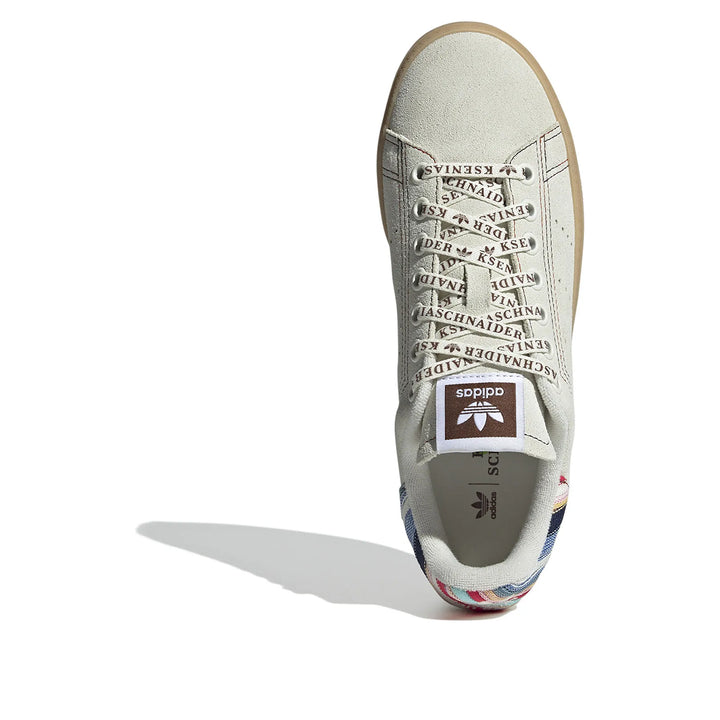 ADIDAS STAN SMITH KSENIASCHNAIDER IVORY BLISS PINK GUM WOMENS