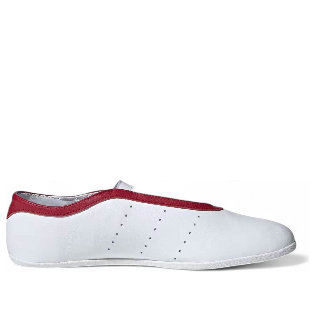 ADIDAS STAN SMITH LO PRO CLOUD WHITE RED WOMENS