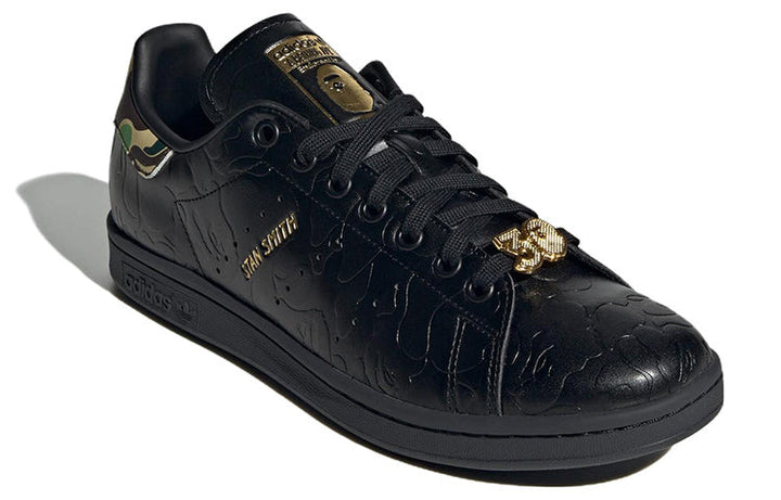ADIDAS STAN SMITH X BAPE 30TH ANNIVERSARY BLACK