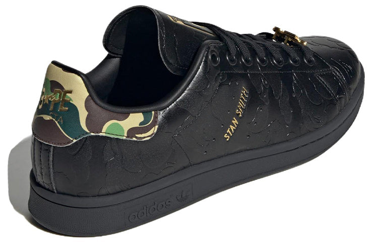 ADIDAS STAN SMITH X BAPE 30TH ANNIVERSARY BLACK