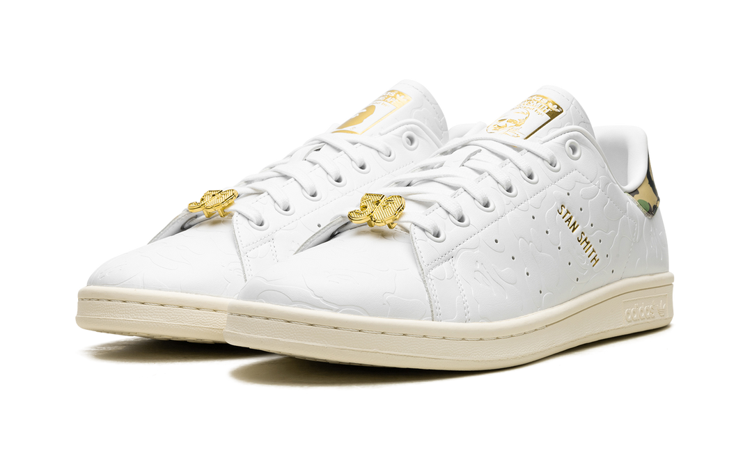 ADIDAS STAN SMITH X BAPE 30TH ANNIVERSARY WHITE