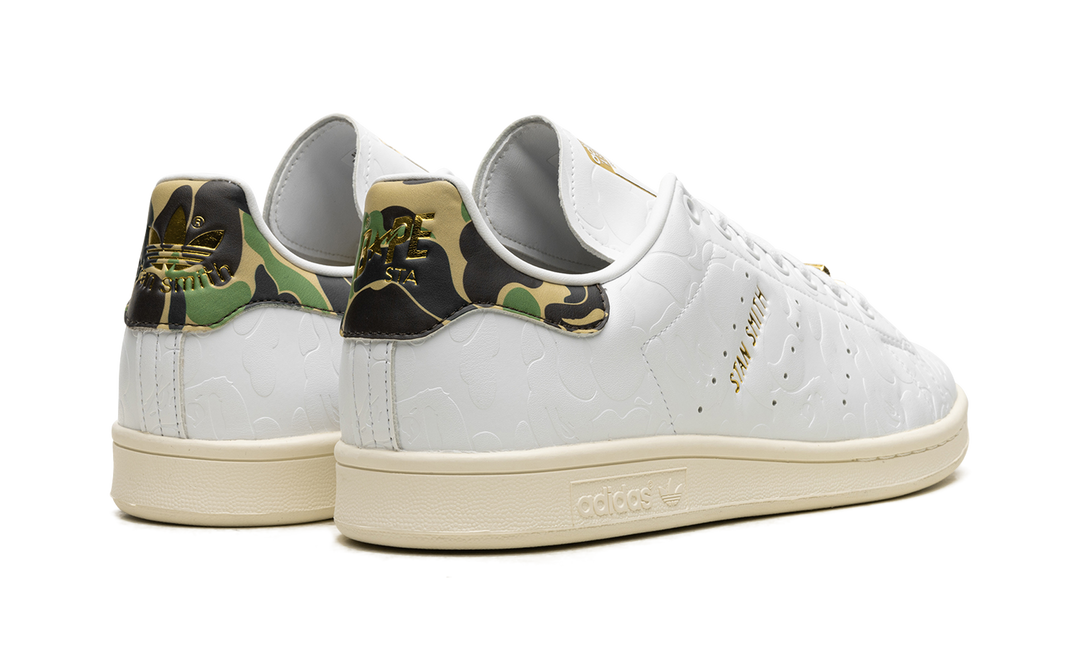 ADIDAS STAN SMITH X BAPE 30TH ANNIVERSARY WHITE