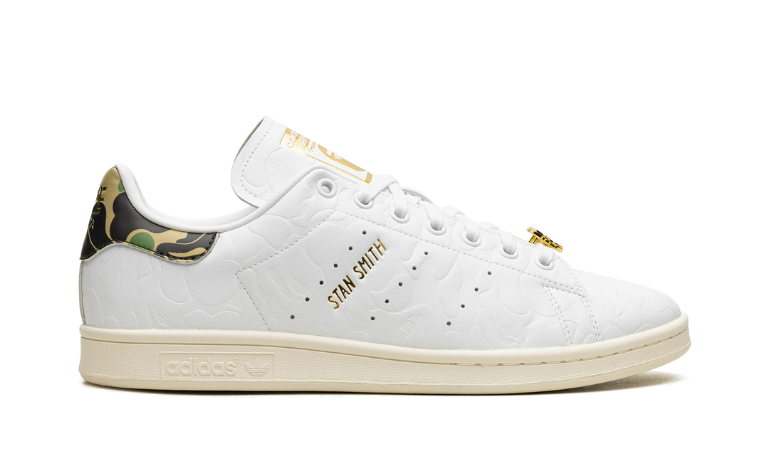 ADIDAS STAN SMITH X BAPE 30TH ANNIVERSARY WHITE