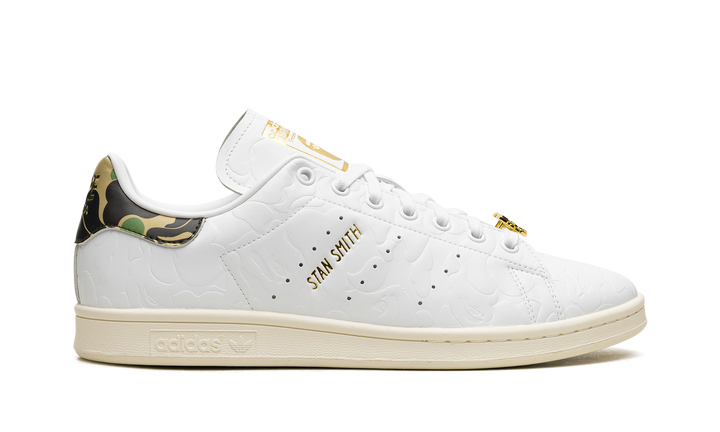 ADIDAS STAN SMITH X BAPE 30TH ANNIVERSARY WHITE