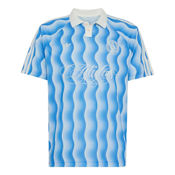 ADIDAS SUMMER GLOW JERSEY TEE BLUE