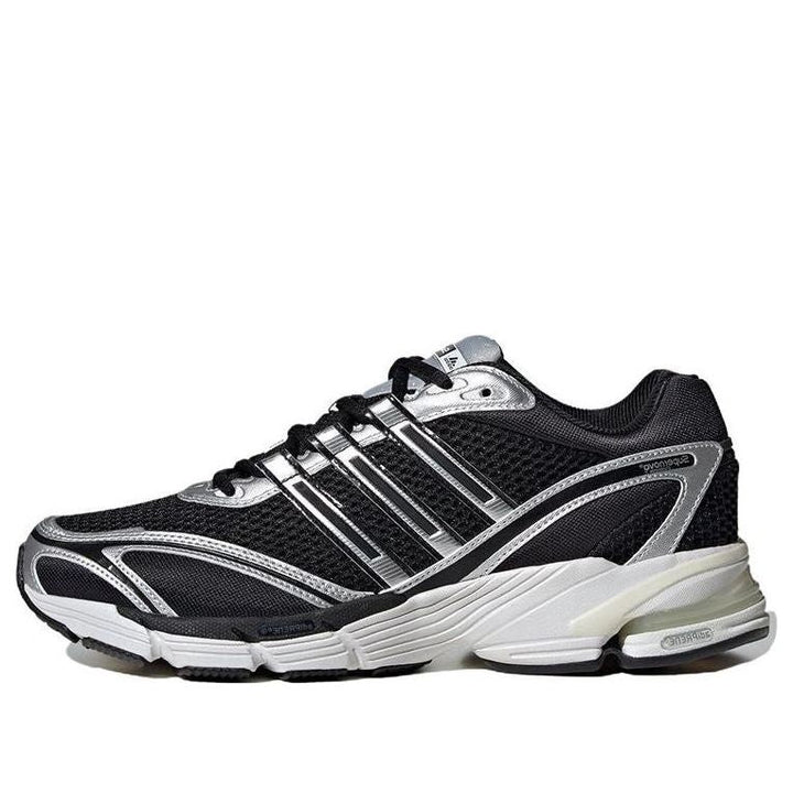 ADIDAS SUPERNOVA CUSHION 7 CORE BLACK SILVER METALLIC CRYSTAL WHITE