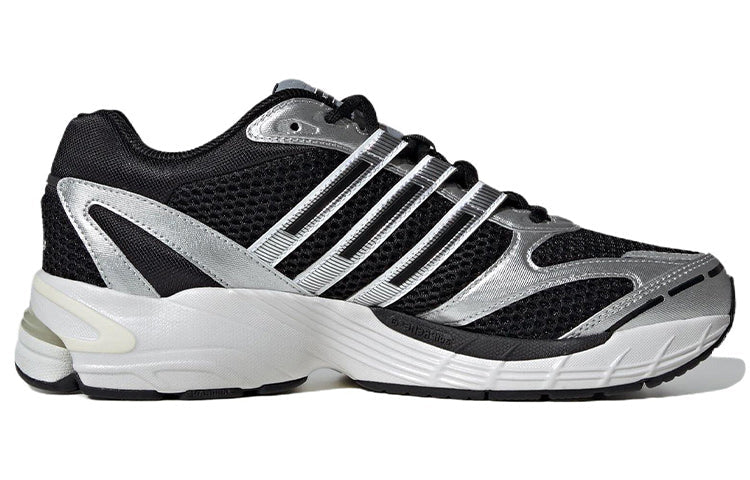 ADIDAS SUPERNOVA CUSHION 7 CORE BLACK SILVER METALLIC CRYSTAL WHITE