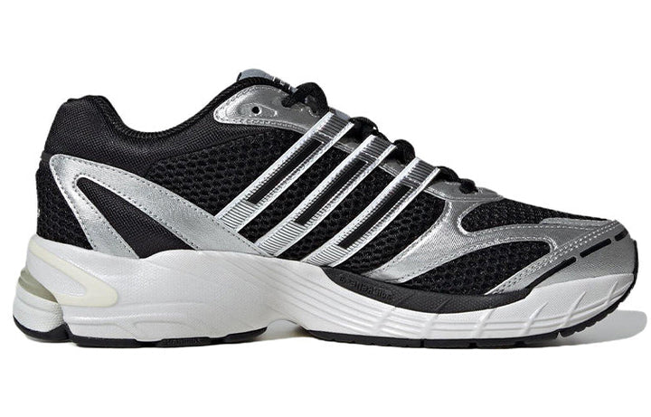 ADIDAS SUPERNOVA CUSHION 7 CORE BLACK SILVER METALLIC CRYSTAL WHITE