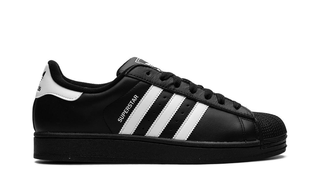 ADIDAS SUPERSTAR 2 CORE BLACK CLOUD WHITE