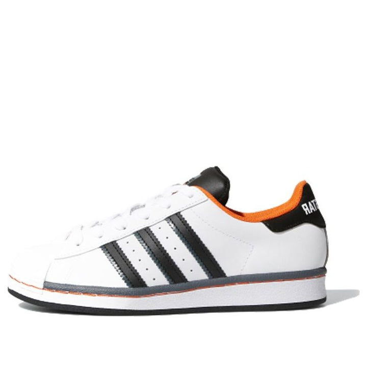 ADIDAS SUPERSTAR CLOUD WHITE ORANGE GS