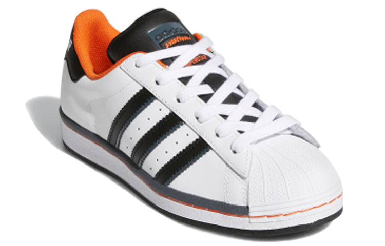 ADIDAS SUPERSTAR CLOUD WHITE ORANGE GS