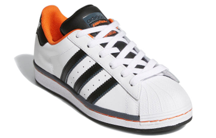 ADIDAS SUPERSTAR CLOUD WHITE ORANGE GS
