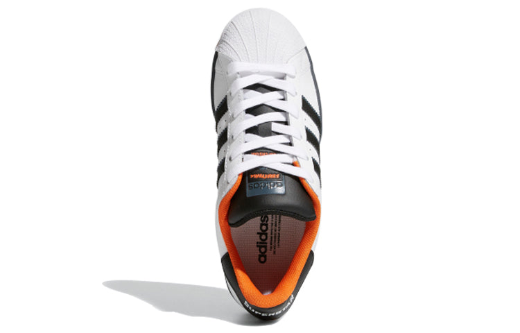 ADIDAS SUPERSTAR CLOUD WHITE ORANGE GS