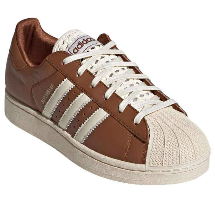 ADIDAS SUPERSTAR II BASKETWEAVE TONGUE DUSKY BRONZE WOMENS