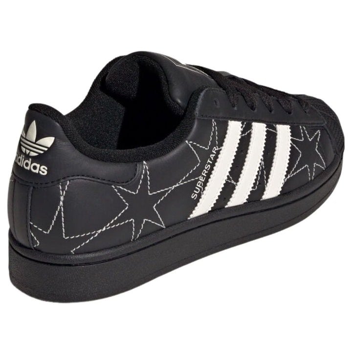 ADIDAS SUPERSTAR II BLACK CREAM WHITE STARS WOMENS