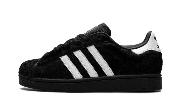 ADIDAS SUPERSTAR II BLACK PONYHAIR (WOMEN&