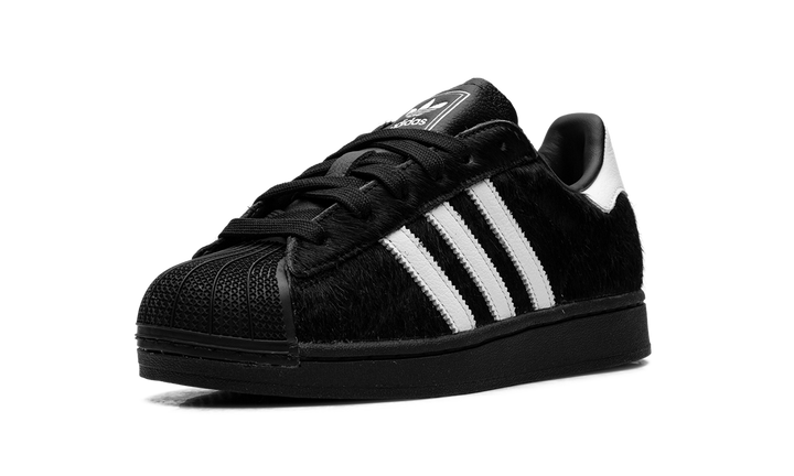 ADIDAS SUPERSTAR II BLACK PONYHAIR (WOMEN&