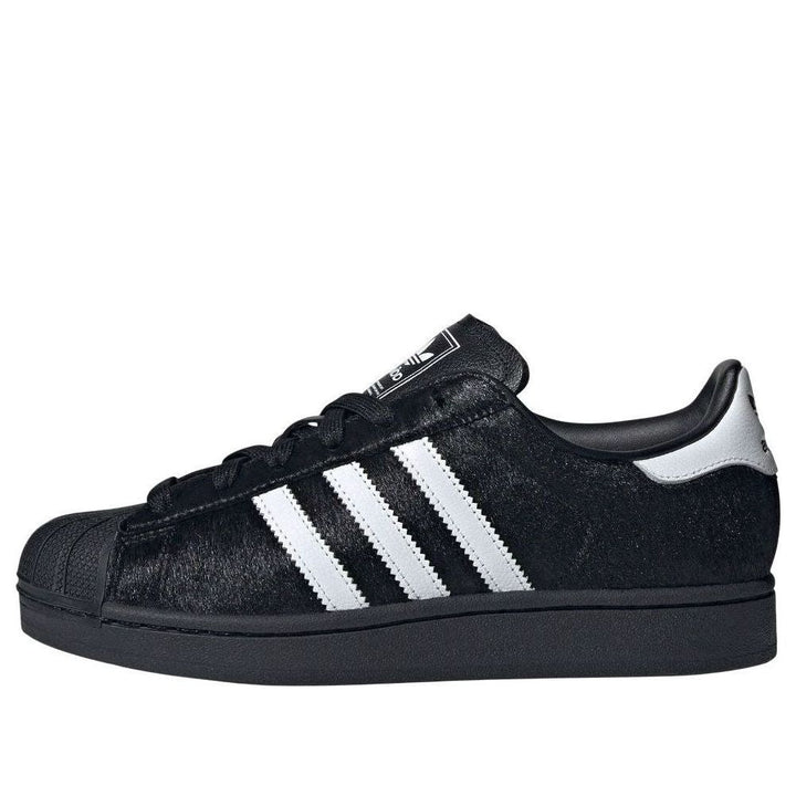 ADIDAS SUPERSTAR II BLACK PONYHAIR (WOMEN&