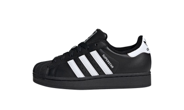 ADIDAS SUPERSTAR II BLACK WHITE (GS) — Stock