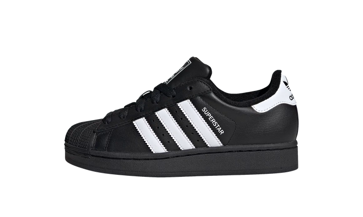 ADIDAS SUPERSTAR II BLACK WHITE (GS)