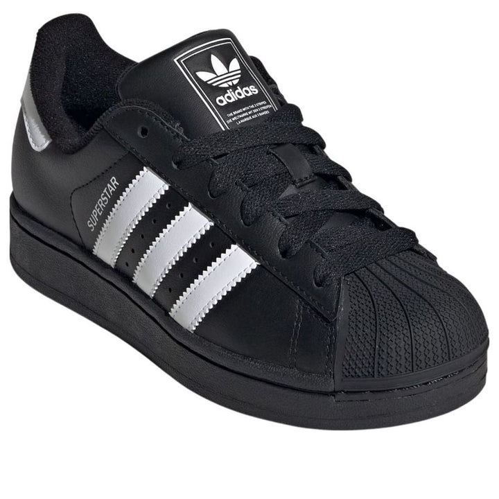 ADIDAS SUPERSTAR II BLACK WHITE (GS)