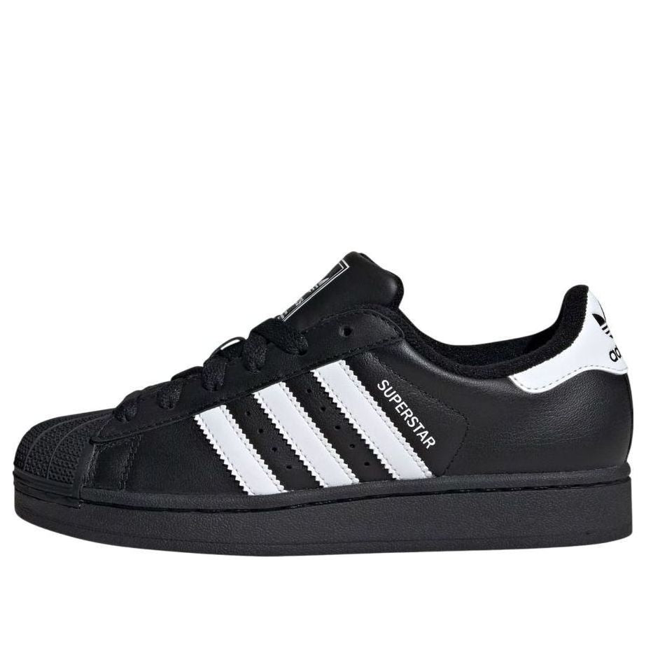 ADIDAS SUPERSTAR II BLACK WHITE (GS)