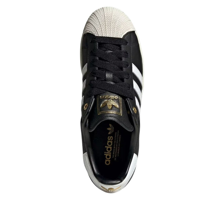 ADIDAS SUPERSTAR II BLACK WHITE OFF WHITE