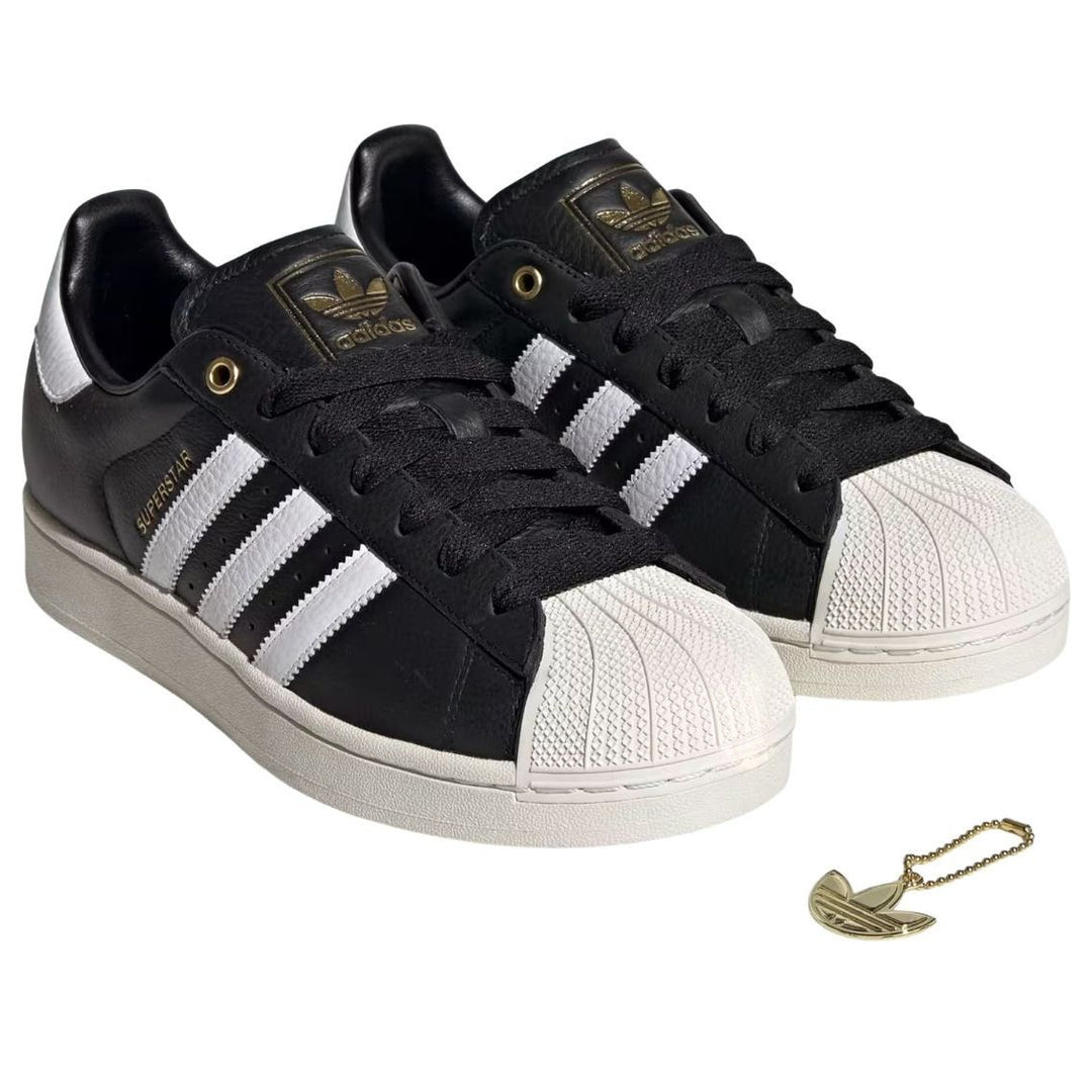 ADIDAS SUPERSTAR II BLACK WHITE OFF WHITE