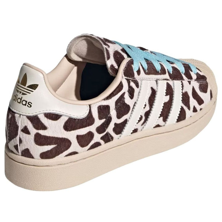 ADIDAS SUPERSTAR II COW PRINT CRYSTAL LINEN (WOMEN&