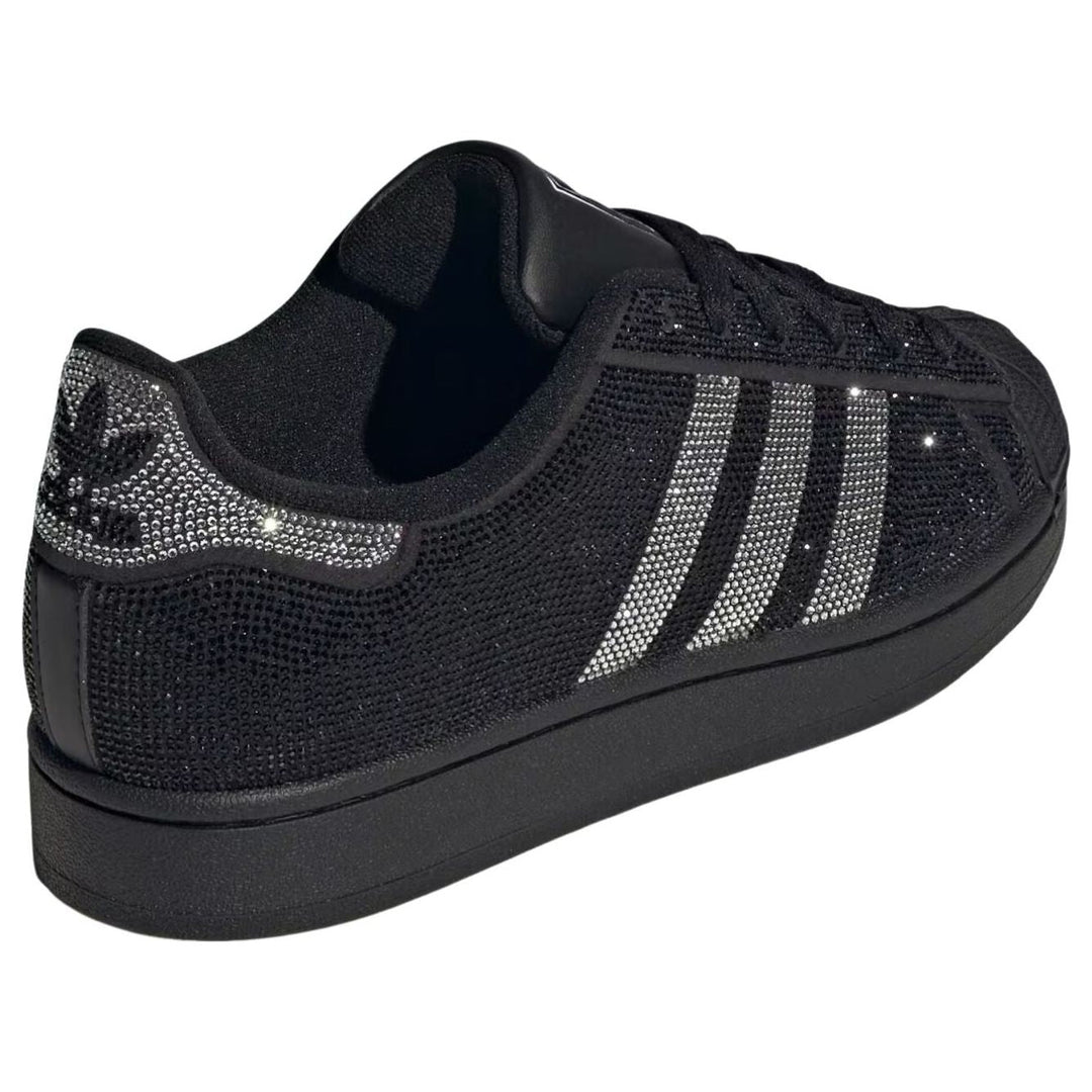ADIDAS SUPERSTAR II RHINESTONE BLACK SILVER (WOMEN&