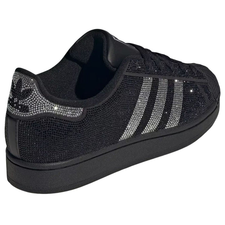 ADIDAS SUPERSTAR II RHINESTONE BLACK SILVER (WOMEN&