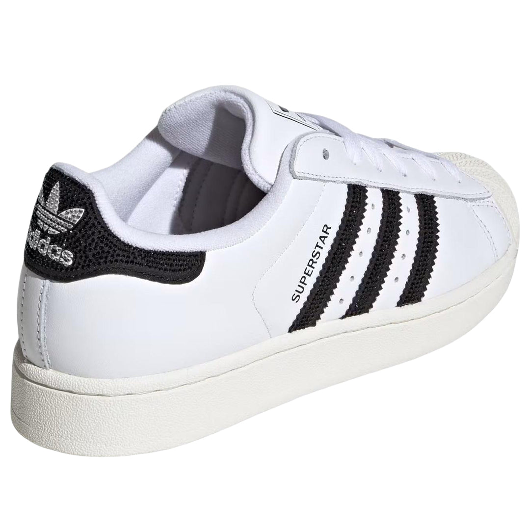 ADIDAS SUPERSTAR II RHINESTONE WHITE CORE BLACK WOMENS