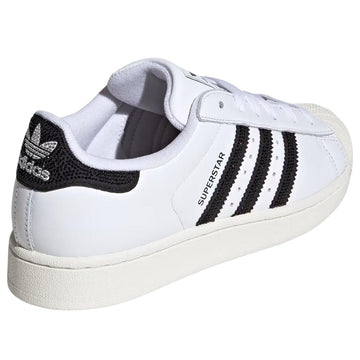 ADIDAS SUPERSTAR II RHINESTONE WHITE CORE BLACK WOMENS