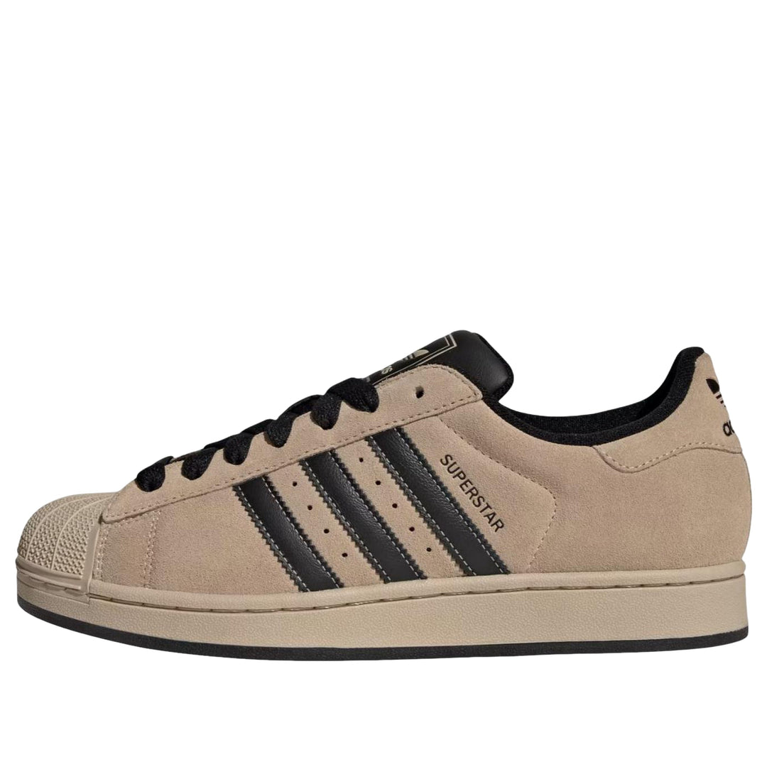ADIDAS SUPERSTAR II STONE KHAKI BLACK