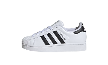 ADIDAS SUPERSTAR II WHITE BLACK (GS) — Stock