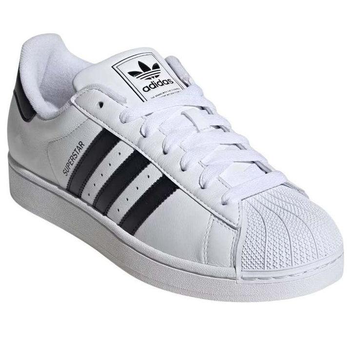 ADIDAS SUPERSTAR II WHITE BLACK