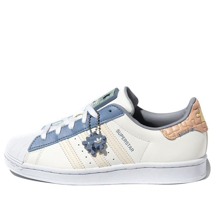 ADIDAS SUPERSTAR PUZZLE OFF WHITE ECRU TINT