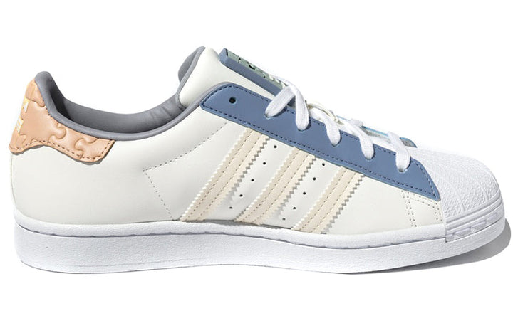 ADIDAS SUPERSTAR PUZZLE OFF WHITE ECRU TINT