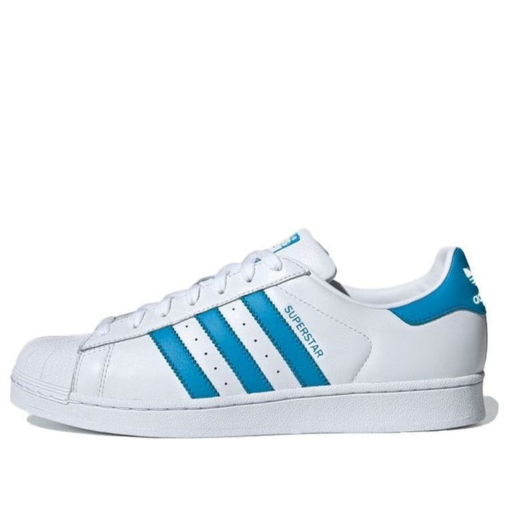 ADIDAS SUPERSTAR WHITE BLUE