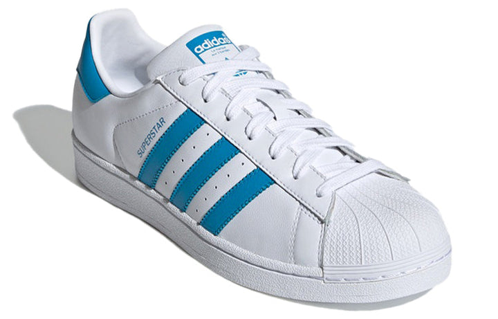 ADIDAS SUPERSTAR WHITE BLUE